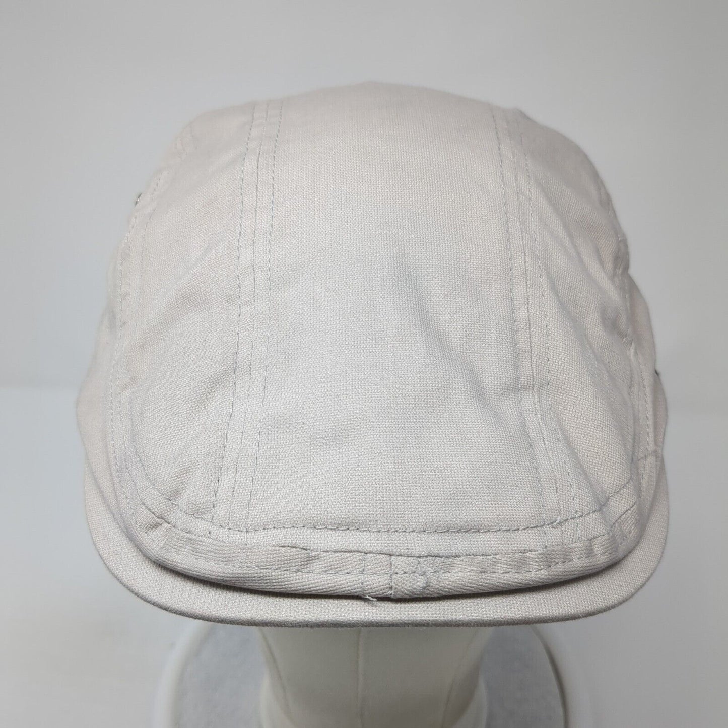 Water Ink In Show Newsboy Cap Gray One Size Adjustable Breathable Blank
