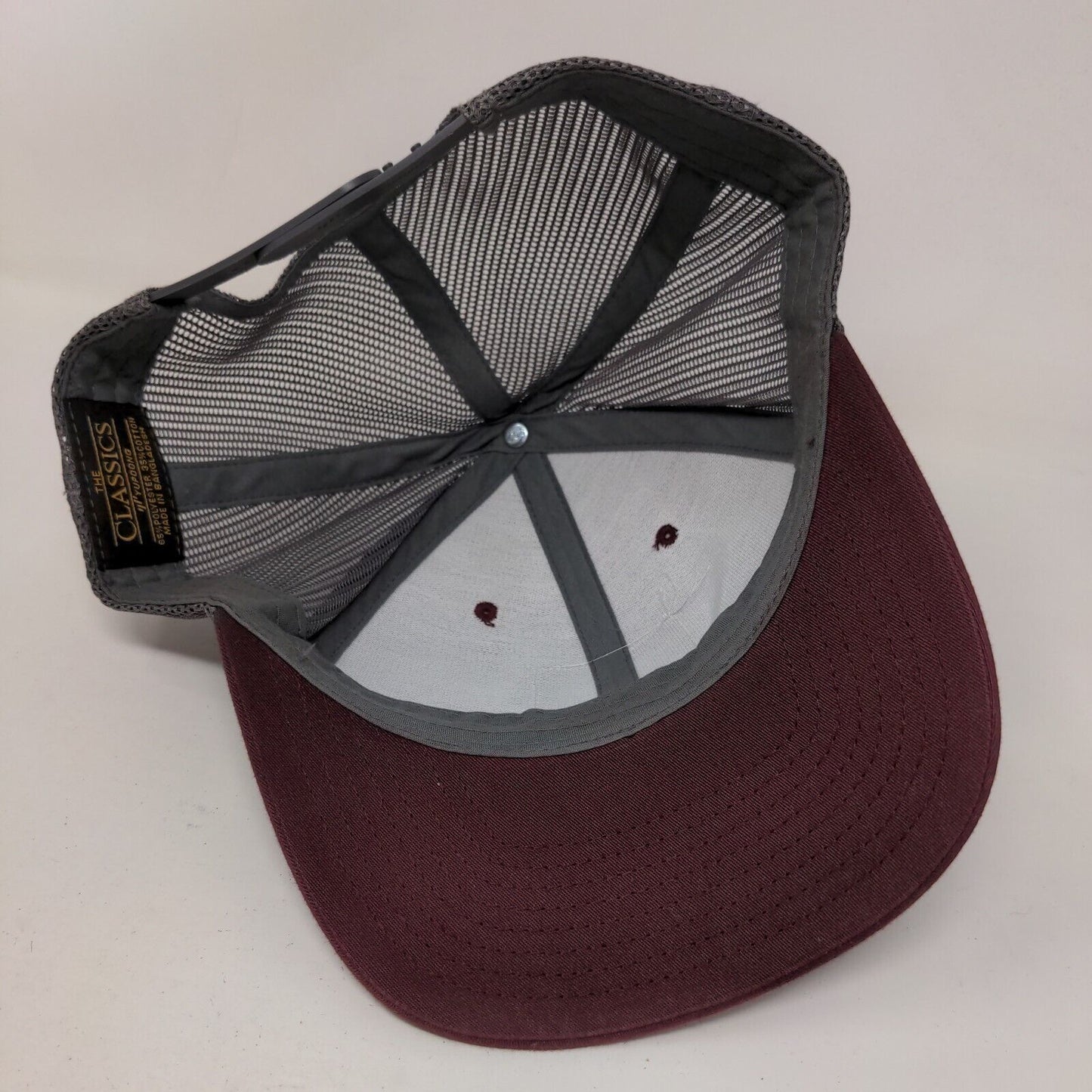 Rancho Caps Snapback Mesh Back Trucker Hat Multi One Size Colorblock
