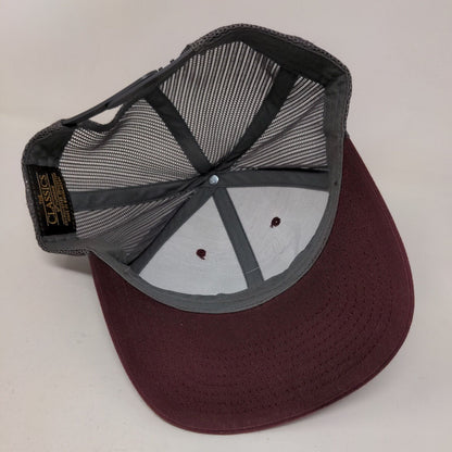 Rancho Caps Snapback Mesh Back Trucker Hat Multi One Size Colorblock