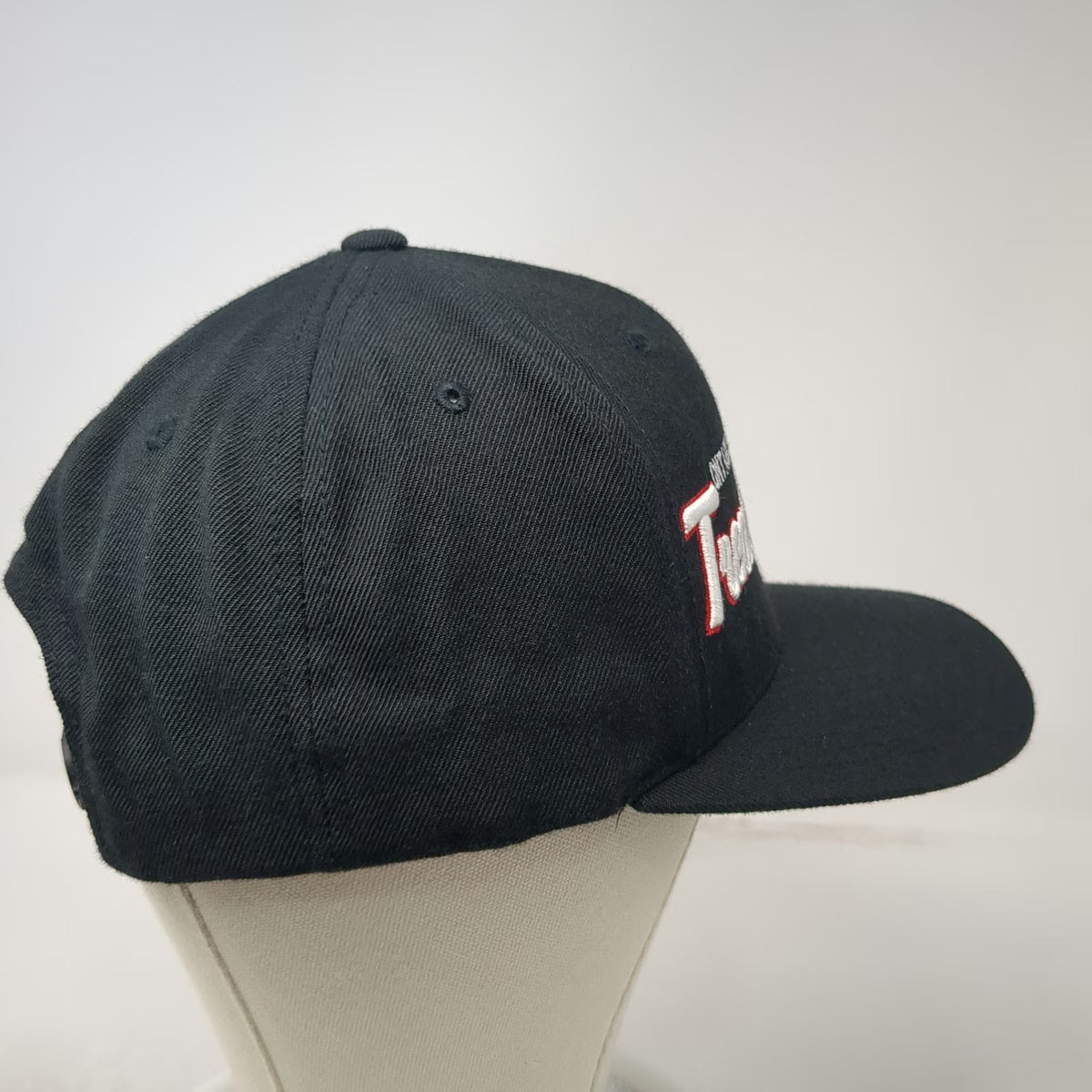 Yupoong Snapback Hat Black One Size Treasure Valley Ontario Oregon Green Brim