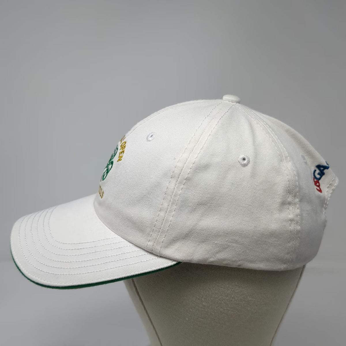 USGA Baseball Cap White One Size 2017 U.S. Open Erin Hills Clover Member Hat