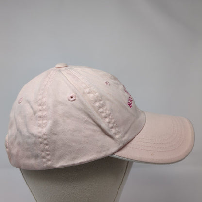 M/V Bonaventure Strapback Hat Pink OS Adjustable Embroidered Port Authority