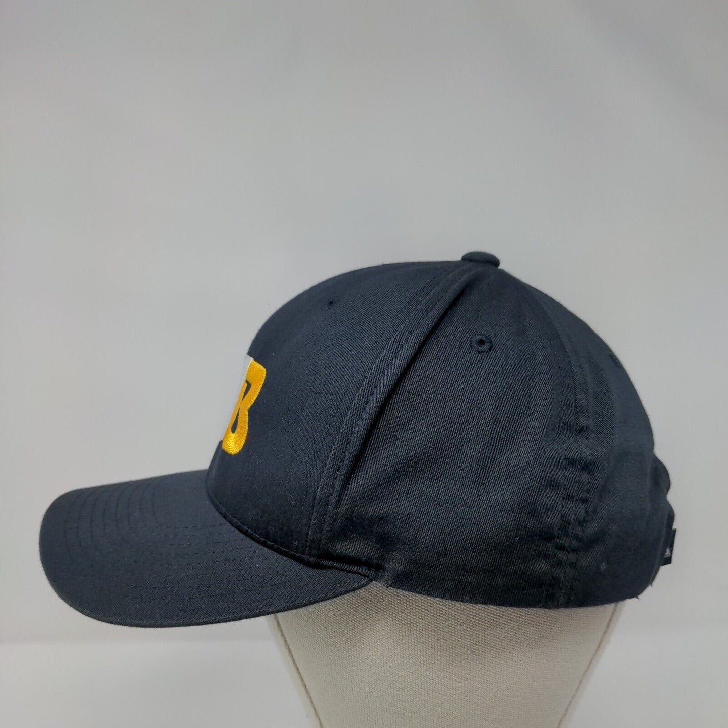 MYB Strapback Hat Blue OSFA Adjustable Embroidered Vented Holes Pacific Headwear