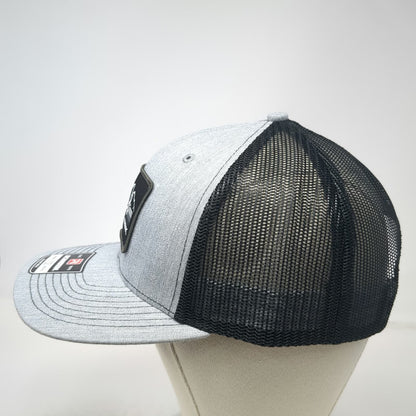 Richardson Trucker Hat Gray One Size Mesh Back Snapback Muley Freak Hunting Hat