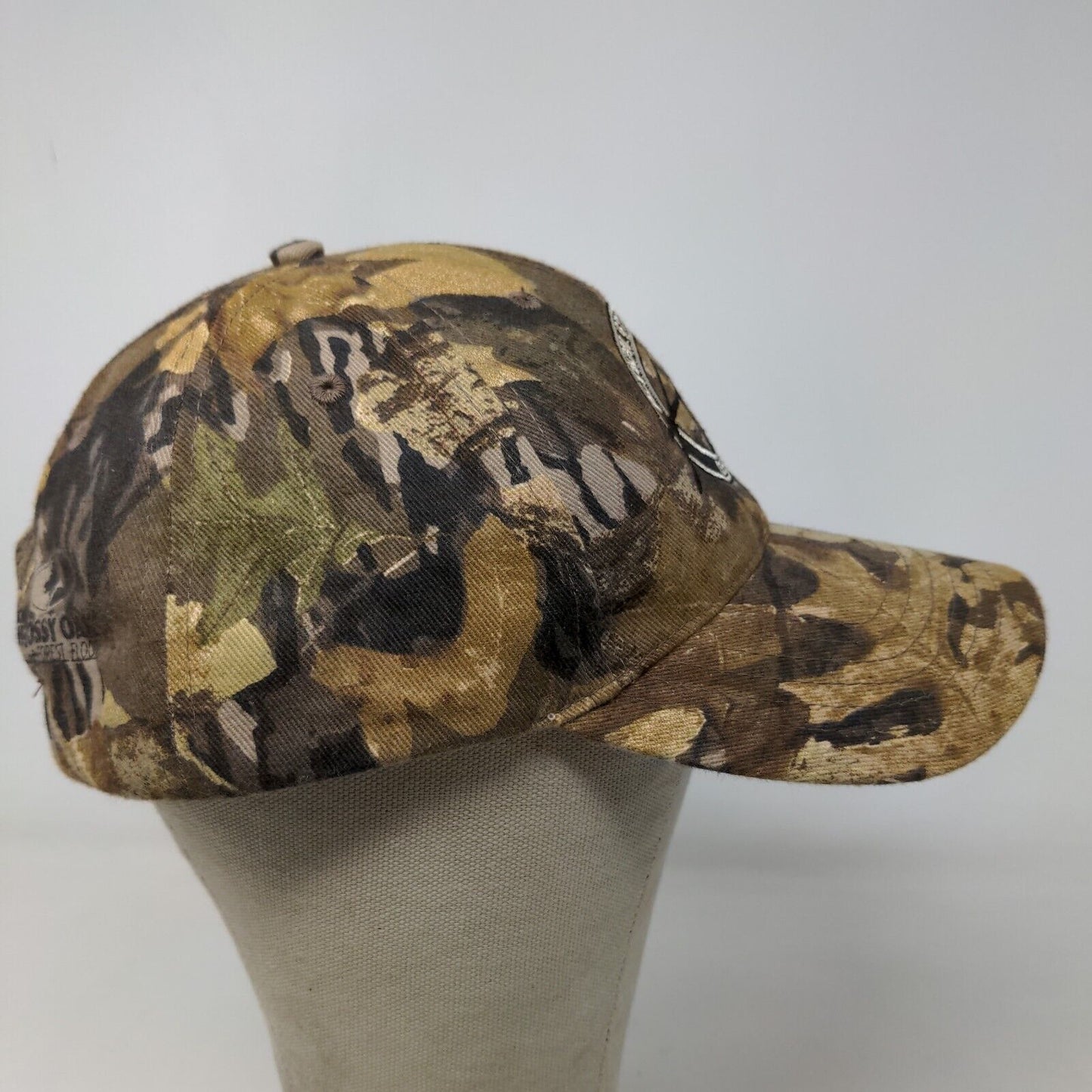 Kati Men's Slideback Camo Hat OSFA Embroidered Action Steel Logo