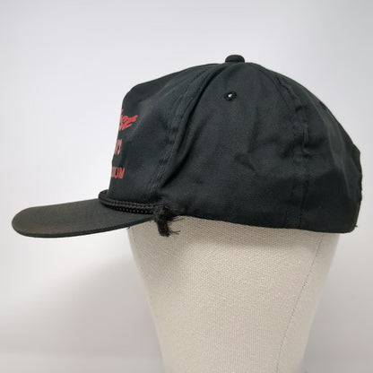 Young An 5 Panel Black Hat OSFM East West Shriners Stanford Stadium Rope Brim