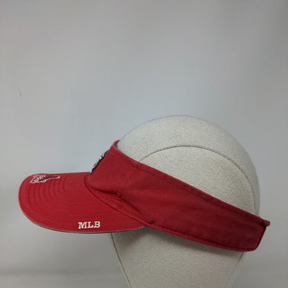 St. Louis Cardinals Puma Strapback Sun Visor Cap Hat Red OSFA Embroidered Logo