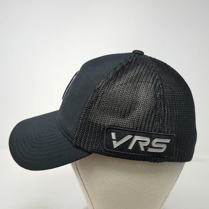 Nike Baseball Cap Black One Size Tiger Woods TW Mesh VRS RZN Stretch Golf Hat