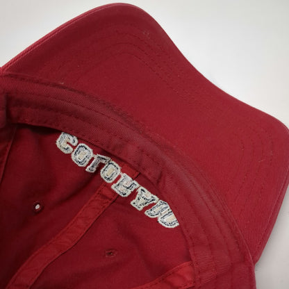 Ouray Sportswear Baseball Cap Red One Size Colorado Embroidered Strapback Hat