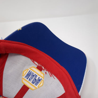 NAPA Racing Strapback Hat Red White Blue Patriotic #15 Embroidered Logo