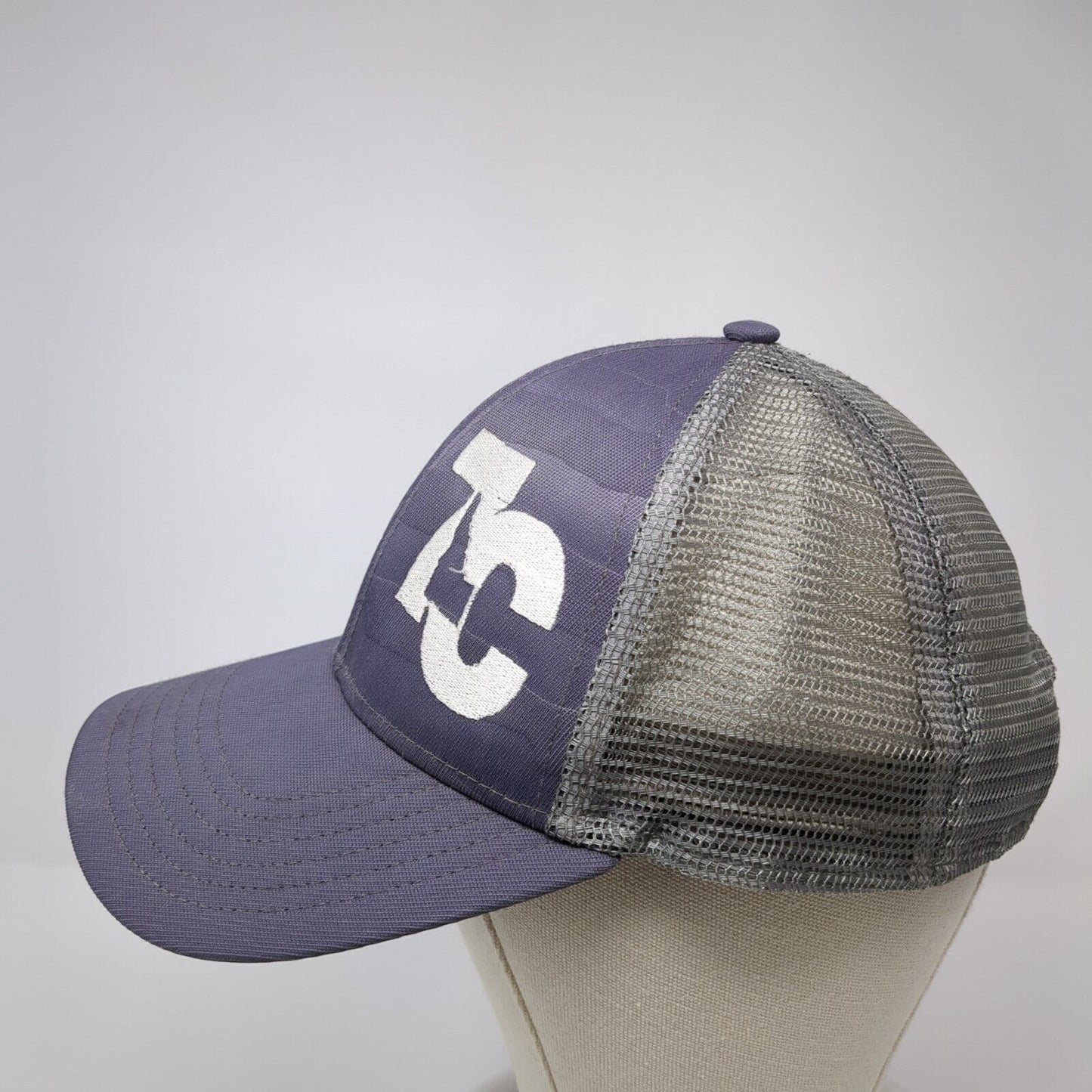 7C Idaho Snapback Mesh Back Trucker Hat Gray One Size Outdoor Cap