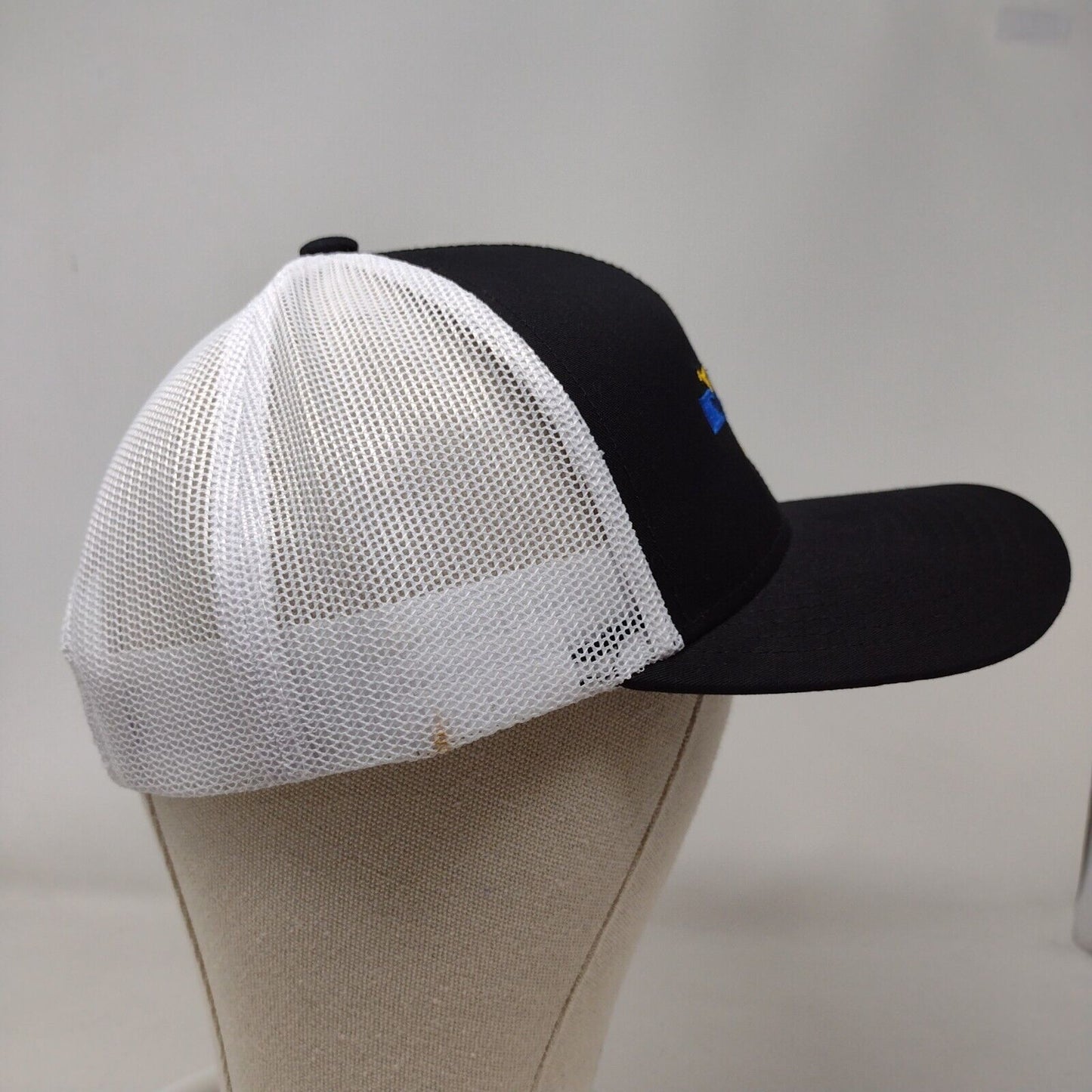 Idaho Peace Officers Memorial Snapback Trucker Hat Black OSFA Mesh Back