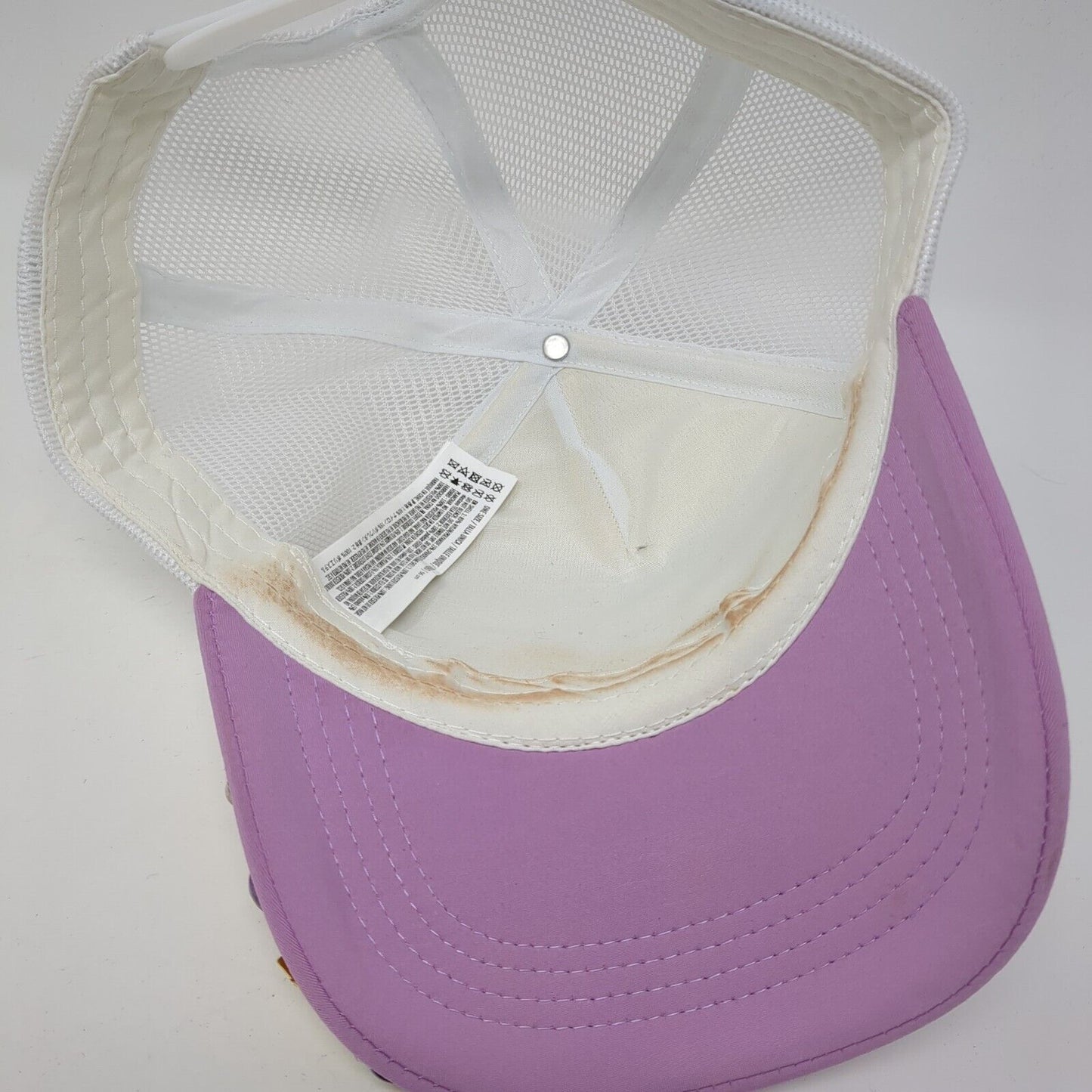 Boujee Shore Snapback Trucker Hat Multi One Size Mesh Back Embellished