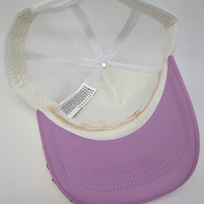 Boujee Shore Snapback Trucker Hat Multi One Size Mesh Back Embellished