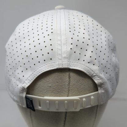 Lumio Trucker Hat White One Size Perforated Snapback Home Experience Elevated