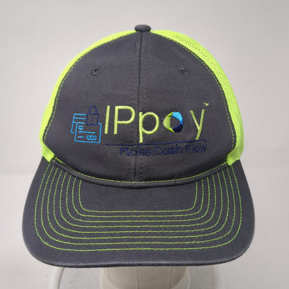 IP Poy Snapback Trucker Hat Multi One Size Mesh Back Port Authority