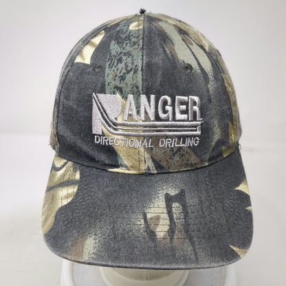 Ranger Directional Drilling Hat Baseball Cap Green Camo Leaf Pattern One Size