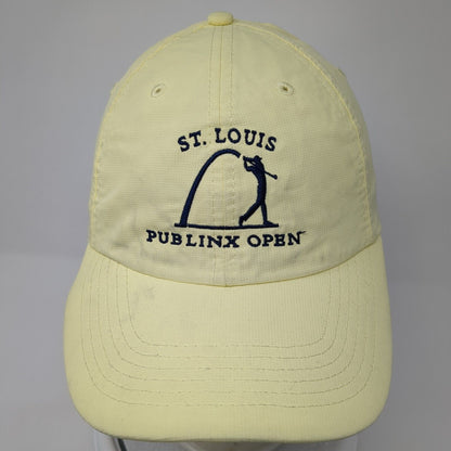 St. Louis Publinx Open Strapback Hat Yellow OS Adjustable Embroidered Imperial