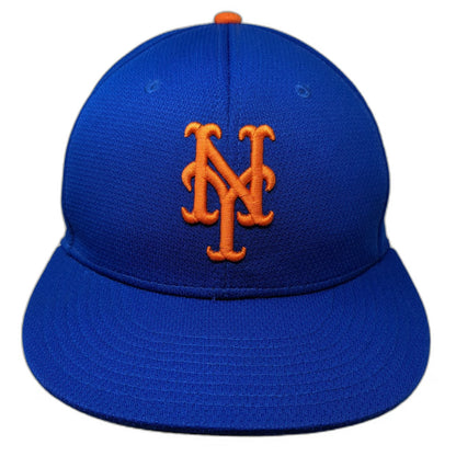 New York Mets MLB OC Sports Blue One Size Baseball Cap Strapback Textured Hat