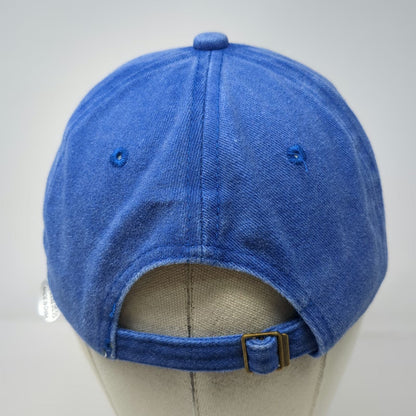 New Jersey Lottery Embroidered Logo Blue Baseball Cap One Size Adjustable Hat