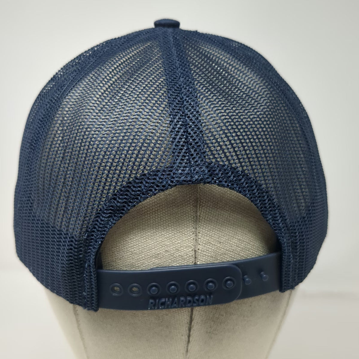 Richardson Trucker Hat Blue One Size AMRIZE Logo Mesh Snapback Model 112