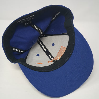 Idaho Tree Gun Fitted Baseball Cap Blue 7 5/8 Lightweight Embroidered 210 Fitted