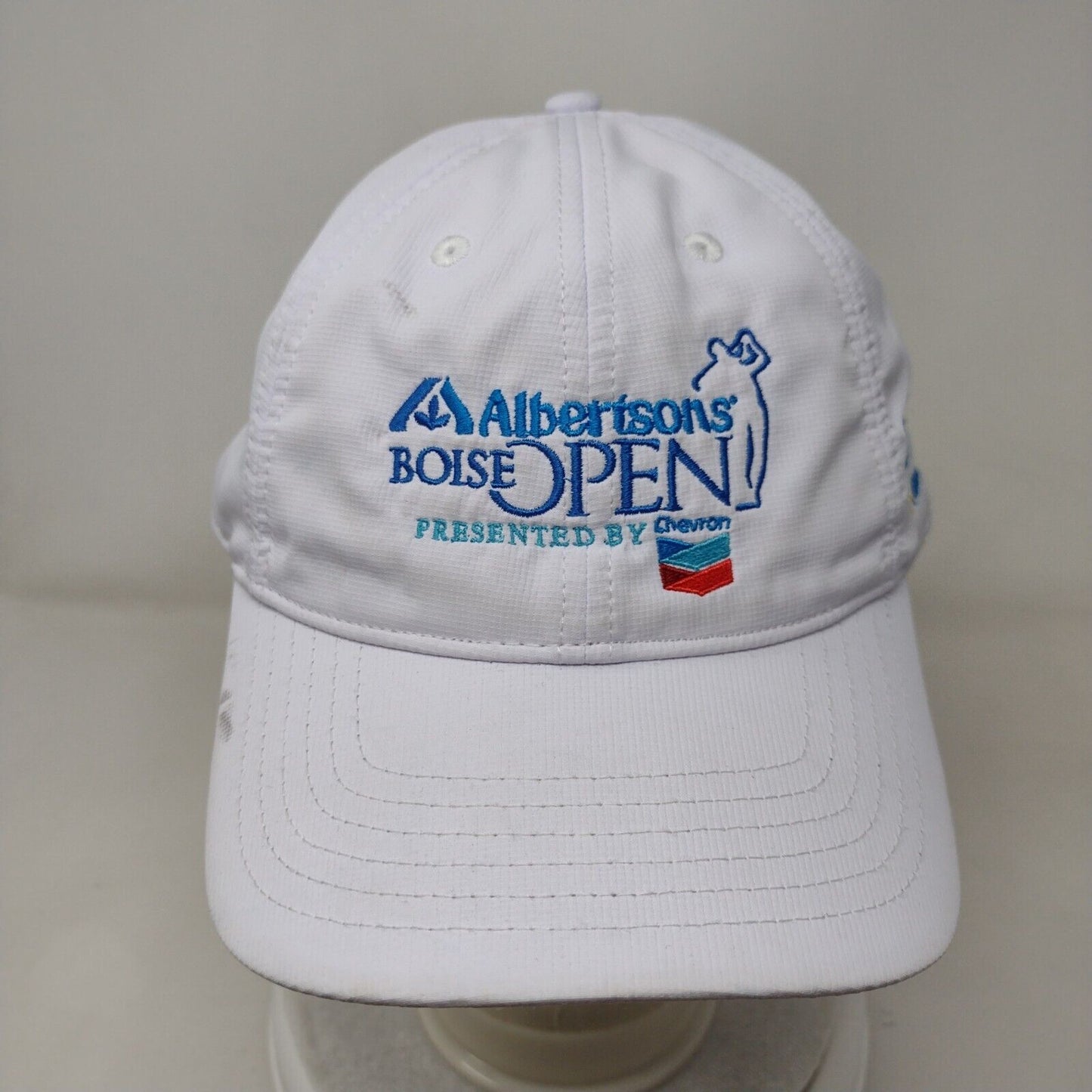 Albertson's Boise Open Presented by Chevron Slideback Hat White OS Polyester
