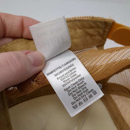 Camel Towing Snapback Trucker Hat Brown One Size Mesh Back Spirit