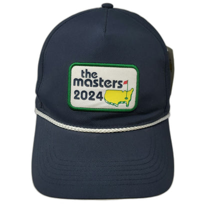 Ahead 5 Panel Blue One Size Hat Masters 2024 Golf Rope Snapback Cap Tournament