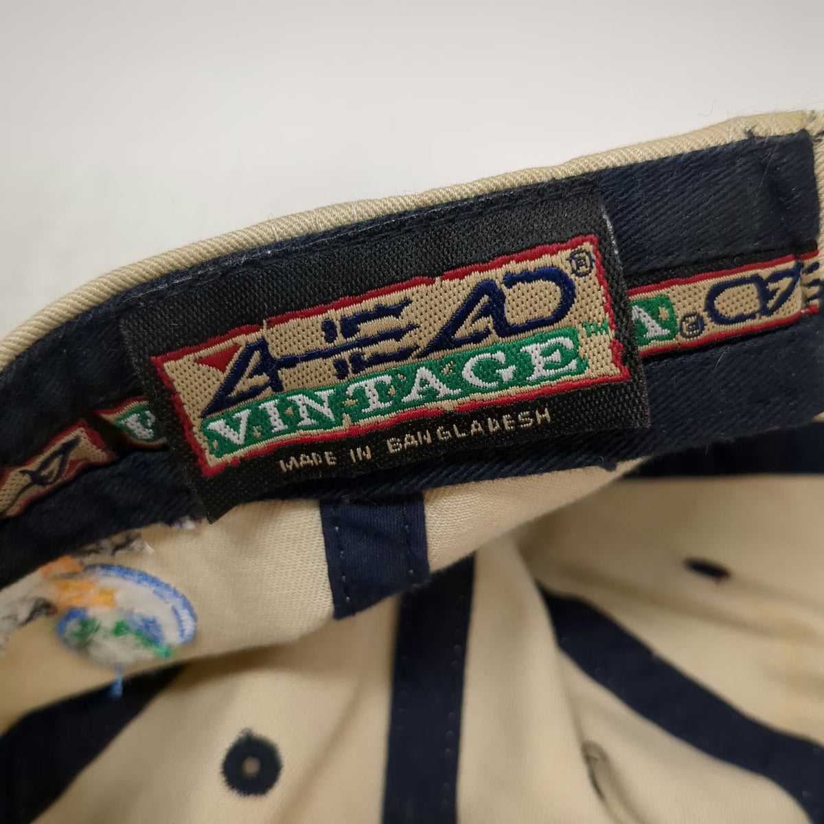 Ahead Pro First Tee San Diego Golf Baseball Cap Beige OSFM Hat Autographed