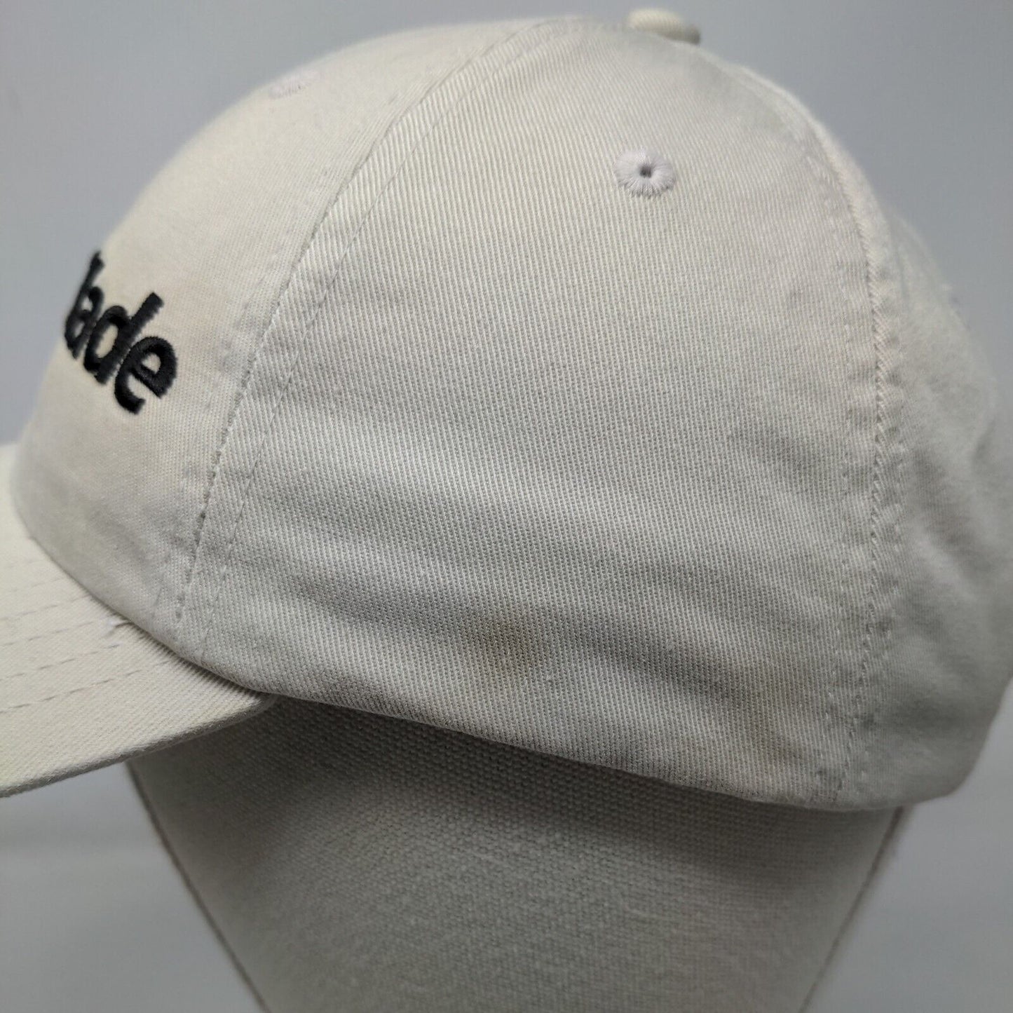 TaylorMade Slideback Hat Tan OSFA Adjustable Embroidered Tmax Gear 6 Panel