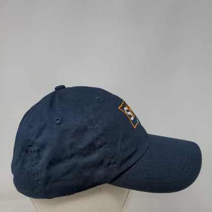 SHS 2022 Slideback Hat Blue One Size Adjustable Embroidered Vented Holes 6 Panel