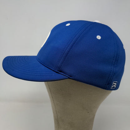 Richardson Men's PTS 20 Fitted Hat Blue Size S-M Embroidered D Logo