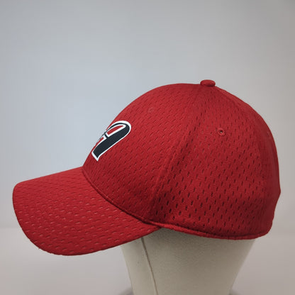 Letter A Fitted Hat Red XL Stretch Proflex By Outdoor Cap OC Sports
