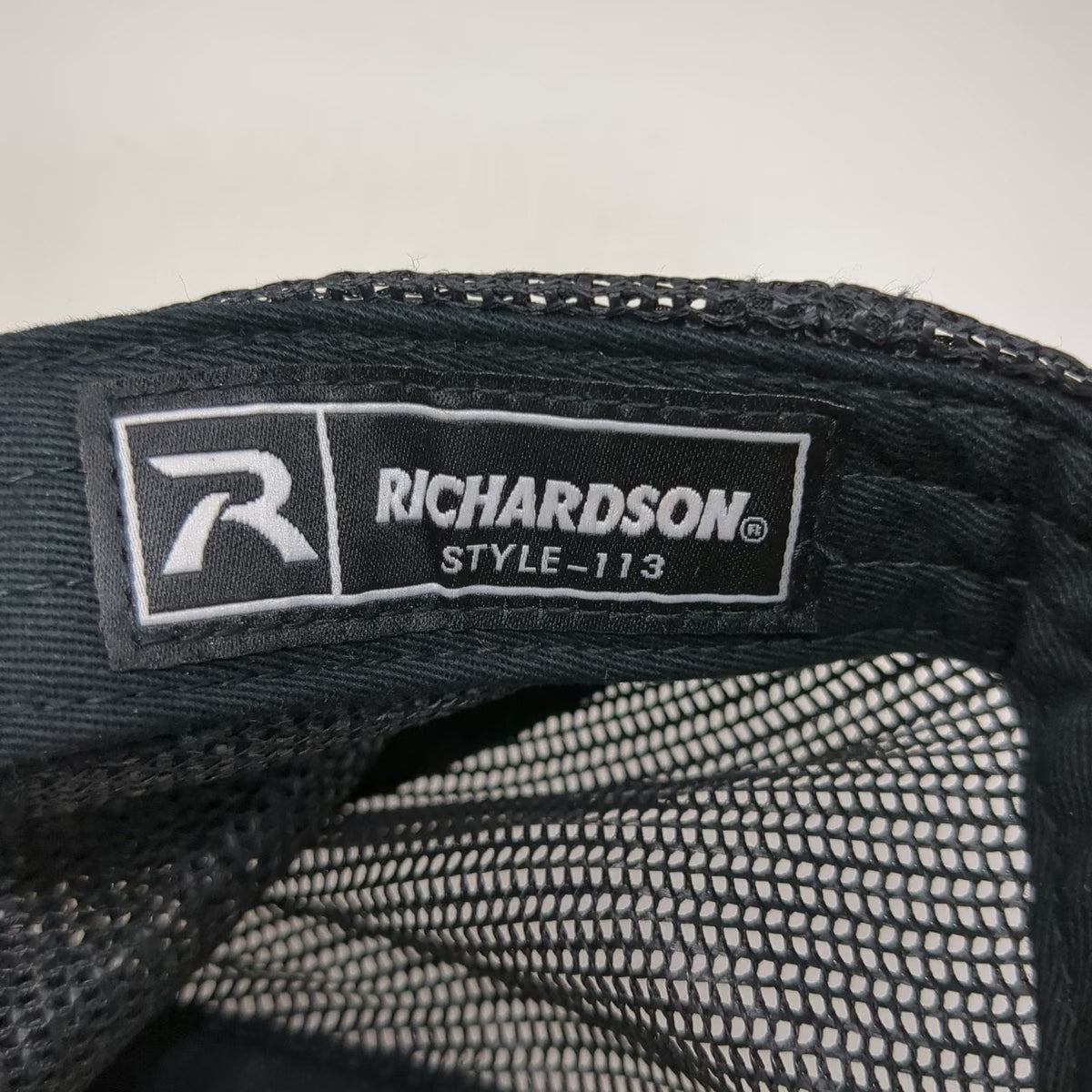 Richardson Trucker Hat Black One Size Send It Ski Town All-Stars Yellow Rope