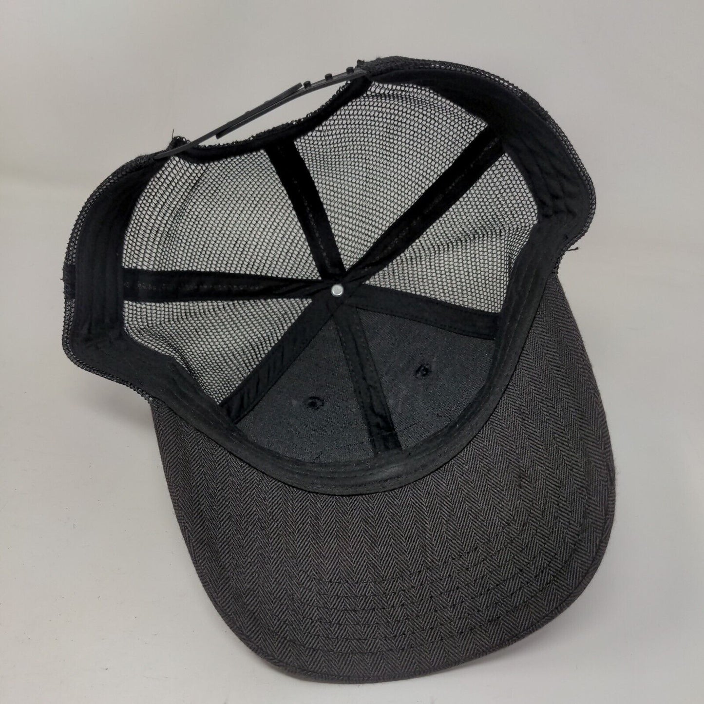 Big Rig Coffee Co Est 2021 Keep America Running Trucker Hat Black OS Mesh Back