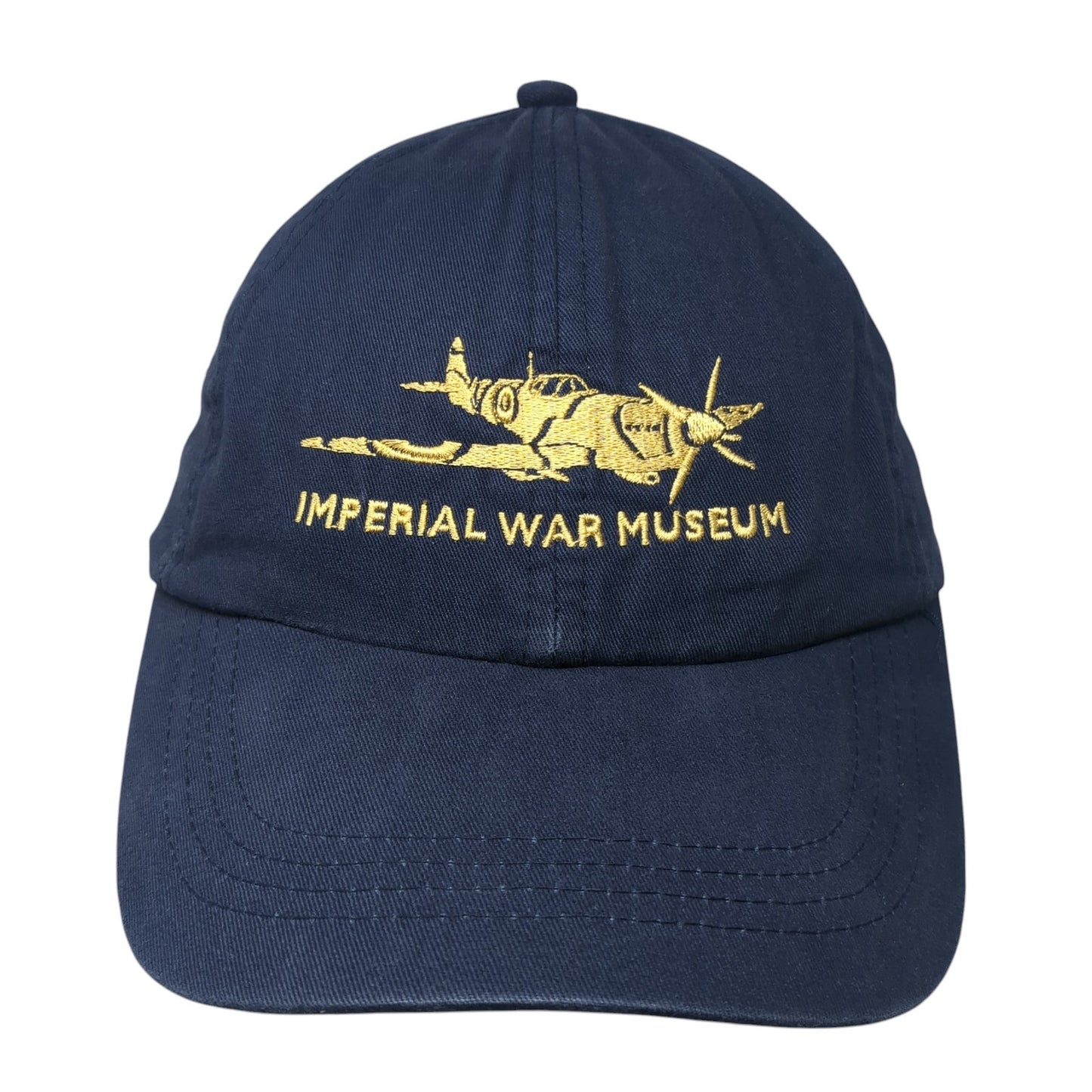 Imperial War Museum Slideback Hat Blue One Size Adjustable Embroidered