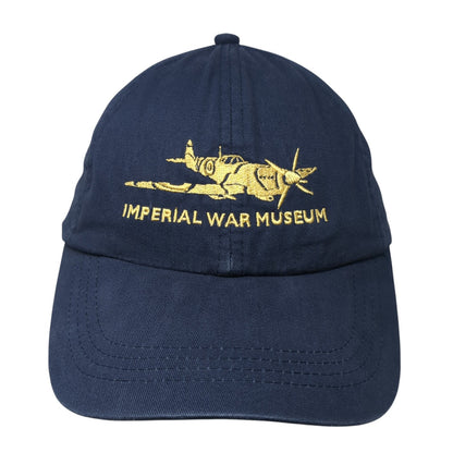Imperial War Museum Slideback Hat Blue One Size Adjustable Embroidered