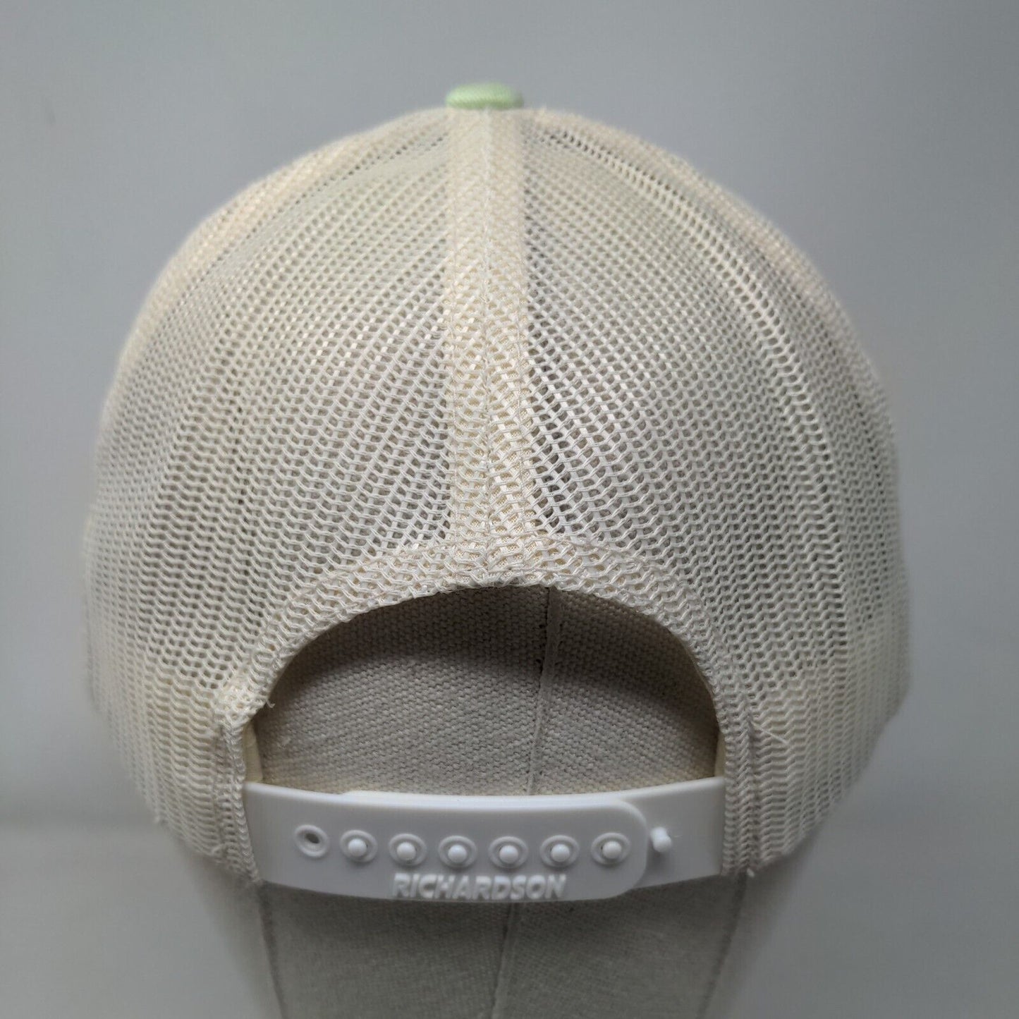 Sparta Tennessee Snapback Trucker Hat Green M/L Embroidered Mesh Back Richardson