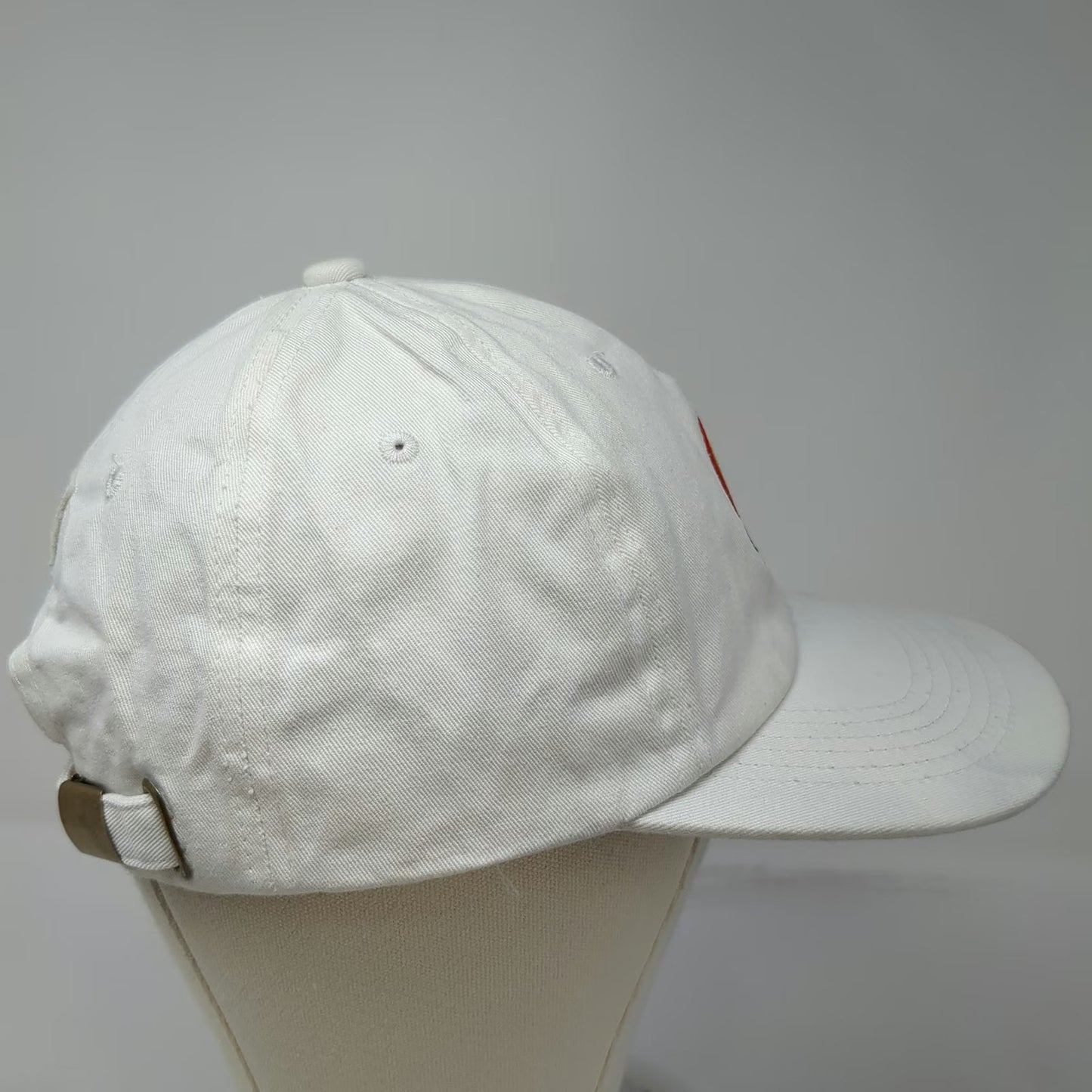 Deep Eddy Vodka Baseball Cap White One Size Rainbow Pride Flag Hat Adjustable