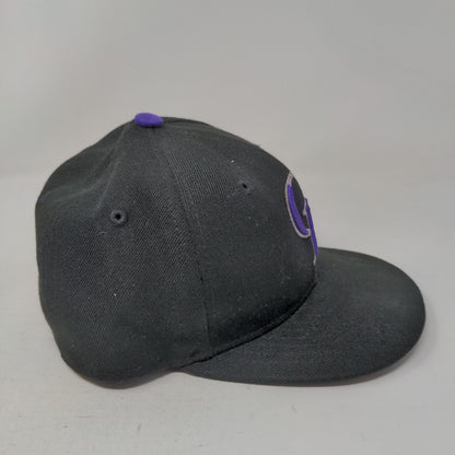 Colorado Rockies Fitted Hat Black Size 6 1/2 Embroidered Logo MLB 59Fifty