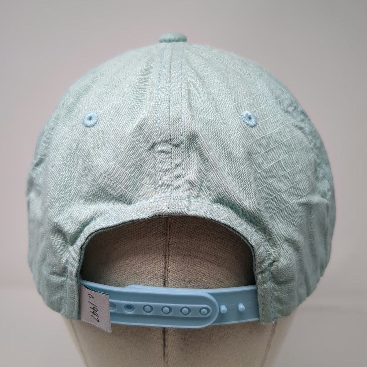 Obermeyer 5 Panel Blue One Size Snapback Rope Topographic Patch Outdoor Hat