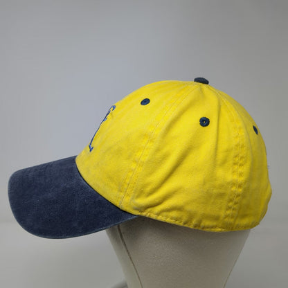 Newhattan Baseball Cap Yellow Blue One Size VMC Victory Changed My Life Hat
