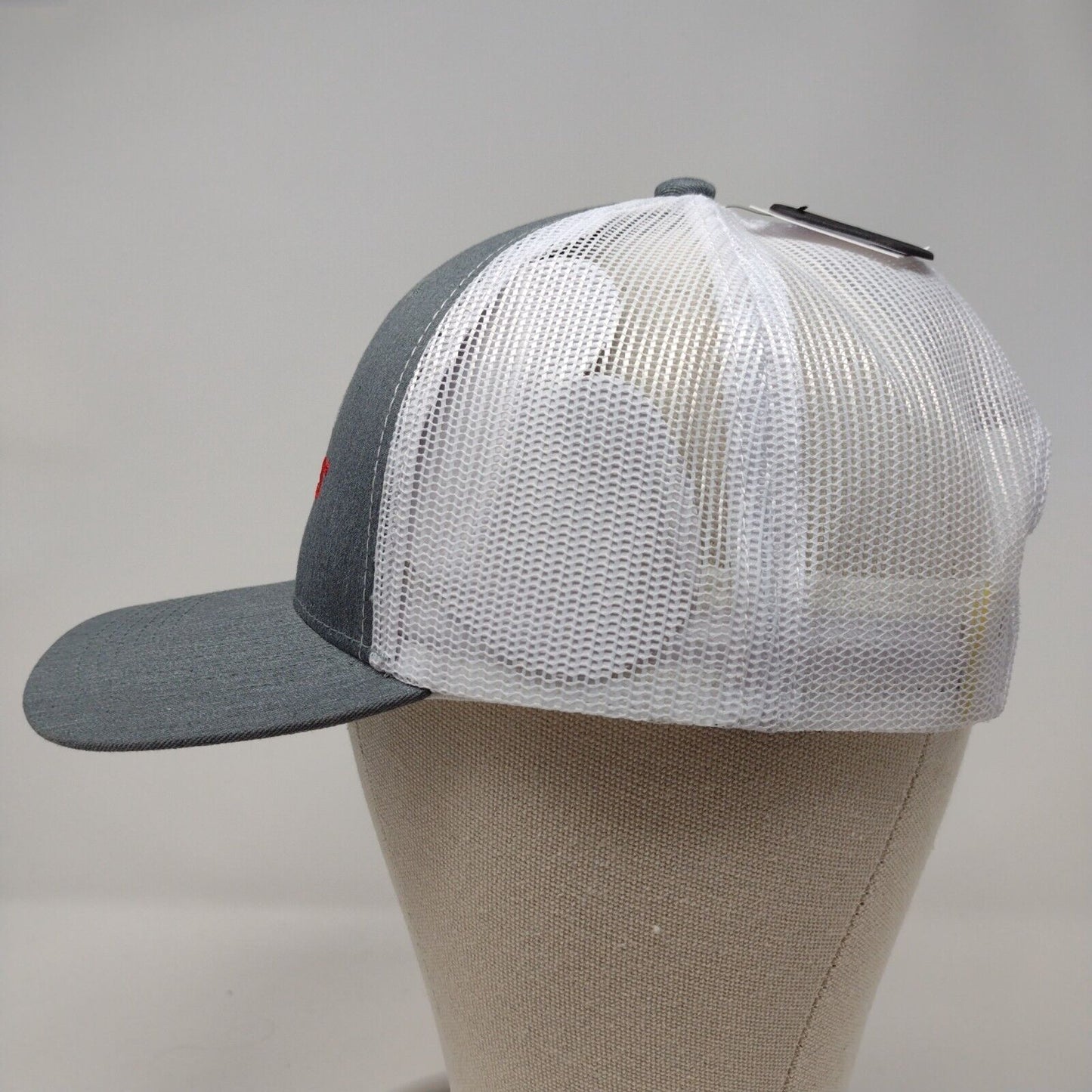 Scheels Meridian Snapback Mesh Back Trucker Hat Gray OSFA W/Tags
