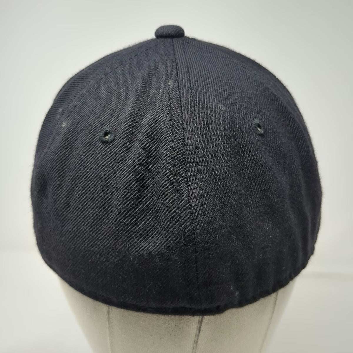 Finish Line Athletics Baseball Cap Black 7 1/4 Diamond Logo Fitted Wool Blend