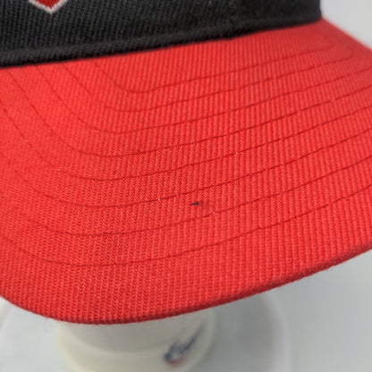 United States Specialty Sports Association Fitted Hat Black Red 7 1/2