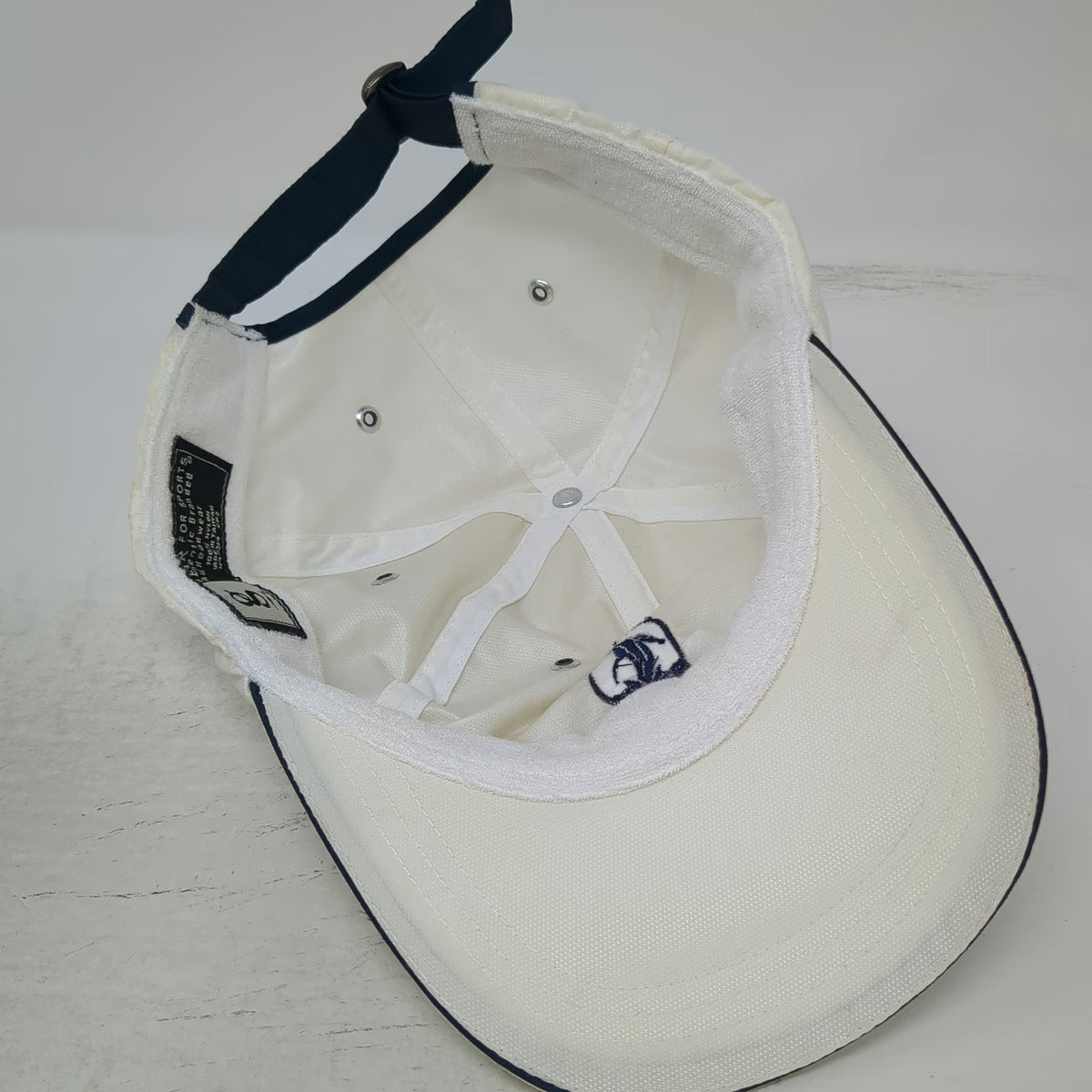 Gear for Sports Baseball Cap White One Size Nylon Strapback Mauna Lani Marlin