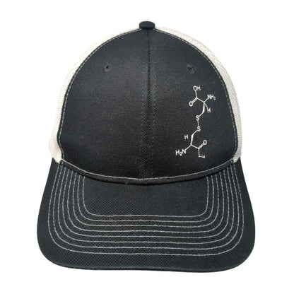 Hearts For Hadley Snapback Trucker Hat Black OS Adjustable Mesh Port Authority