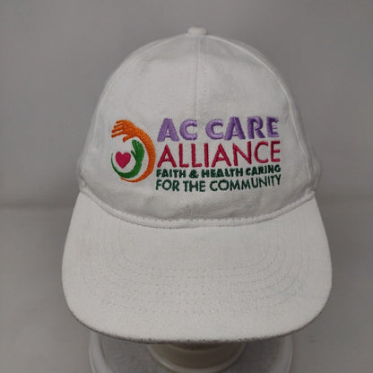 AC Care Alliance Faith & Healthy Caring For The Community Slideback Hat White OS