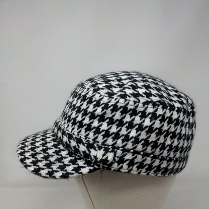 Angela & William Cadet Army Cap Multicolor OSFA Houndstooth Lightweight Blank